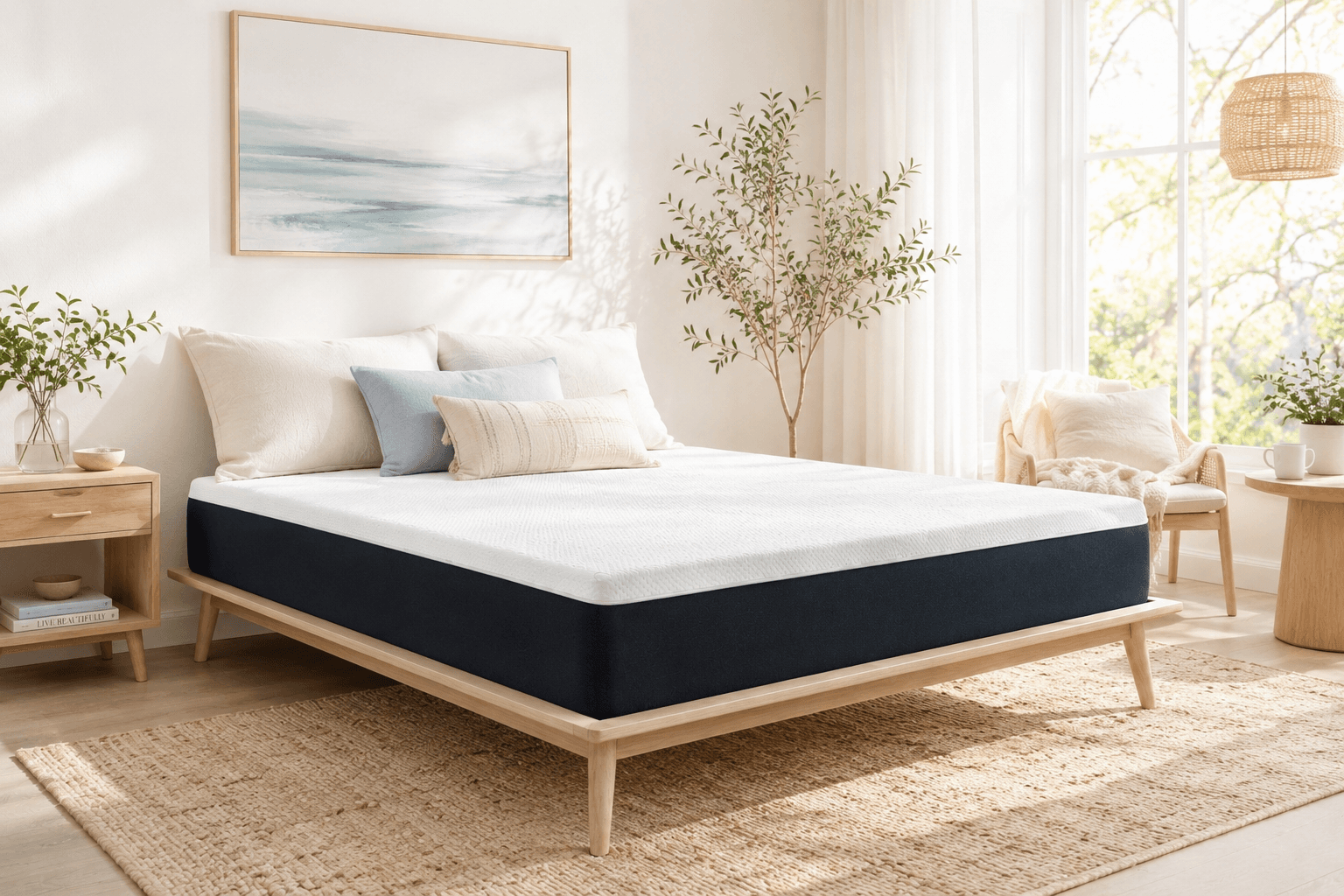 Sleepada bedroom with comfortable mattress